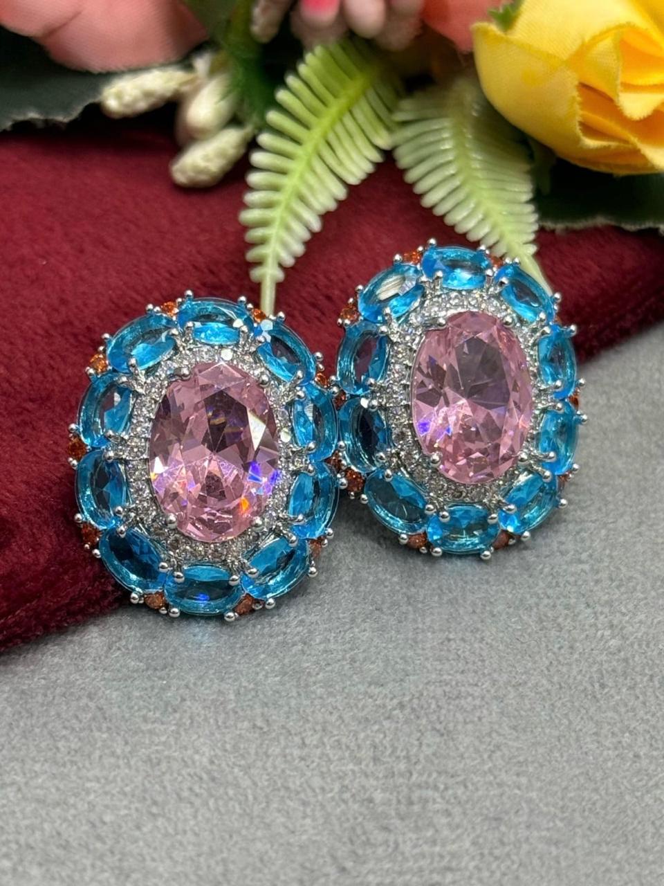 Oval Doublet Studs