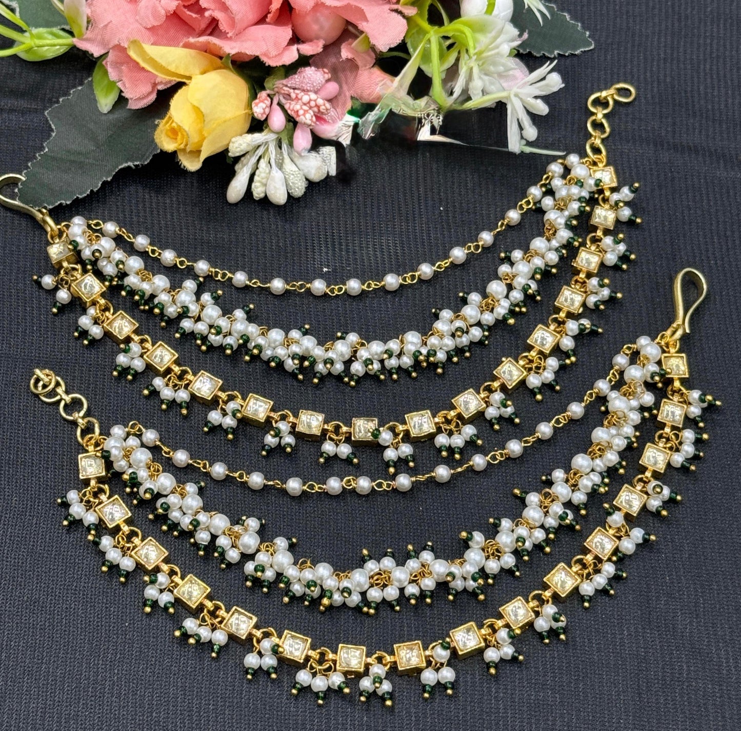 Traditional Pearl Kanchain