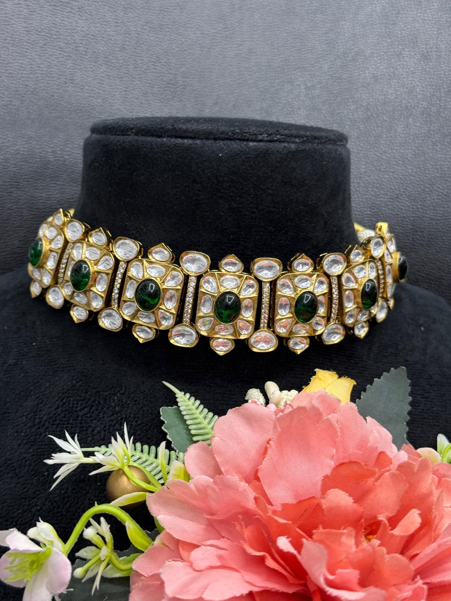 Simran bridal choker for women in kundan