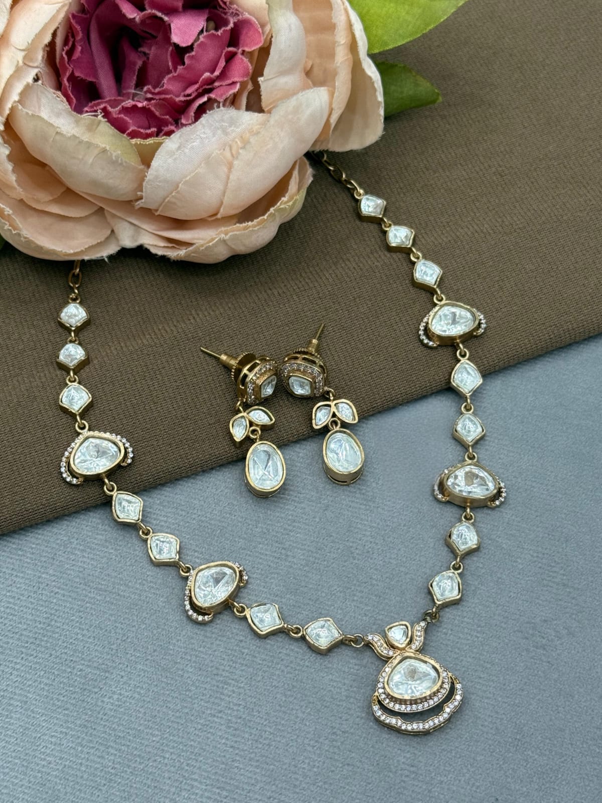 Sleek Mossanite Sleek Chian Necklace For Women