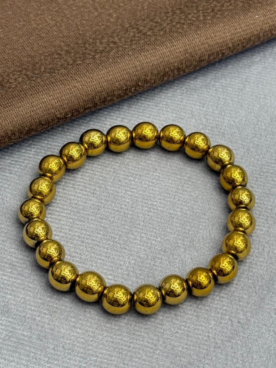 Pyrite Golden Bracelet