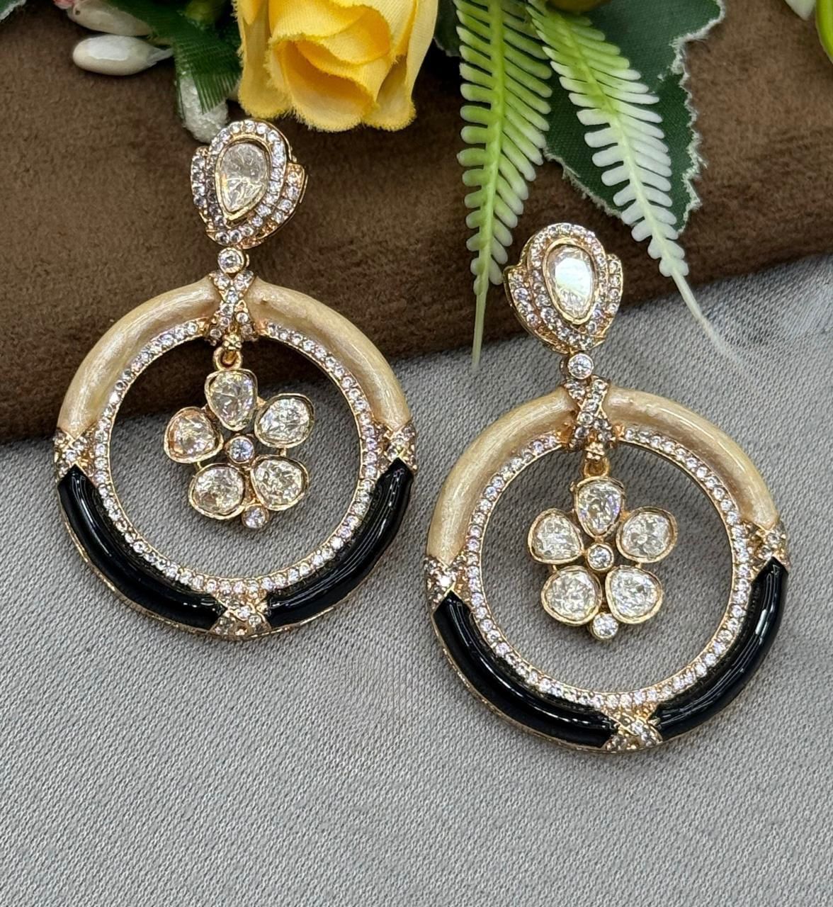 Italian Hoop in Multi Earring