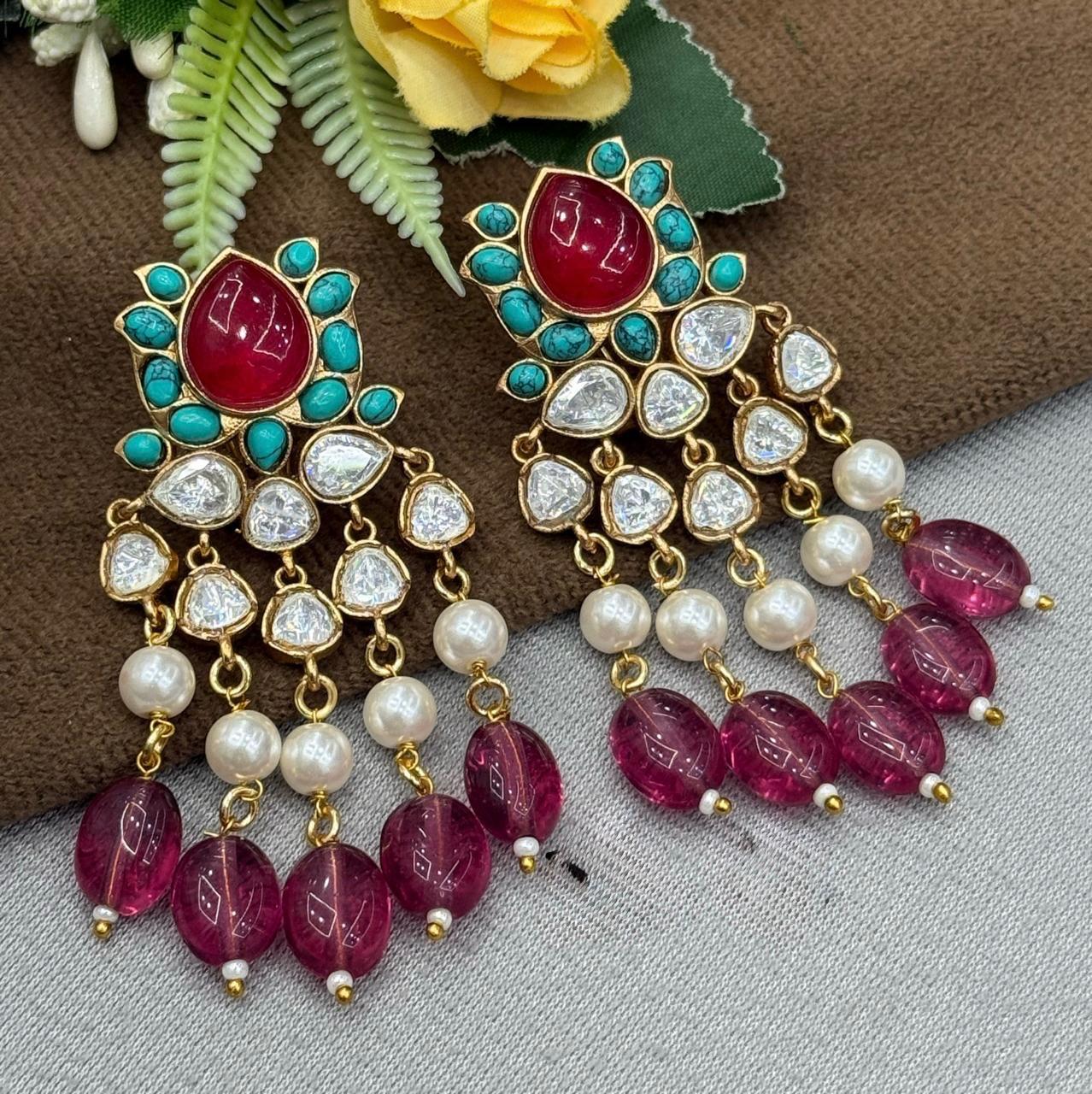 Elegant Mossanite Earring for woman