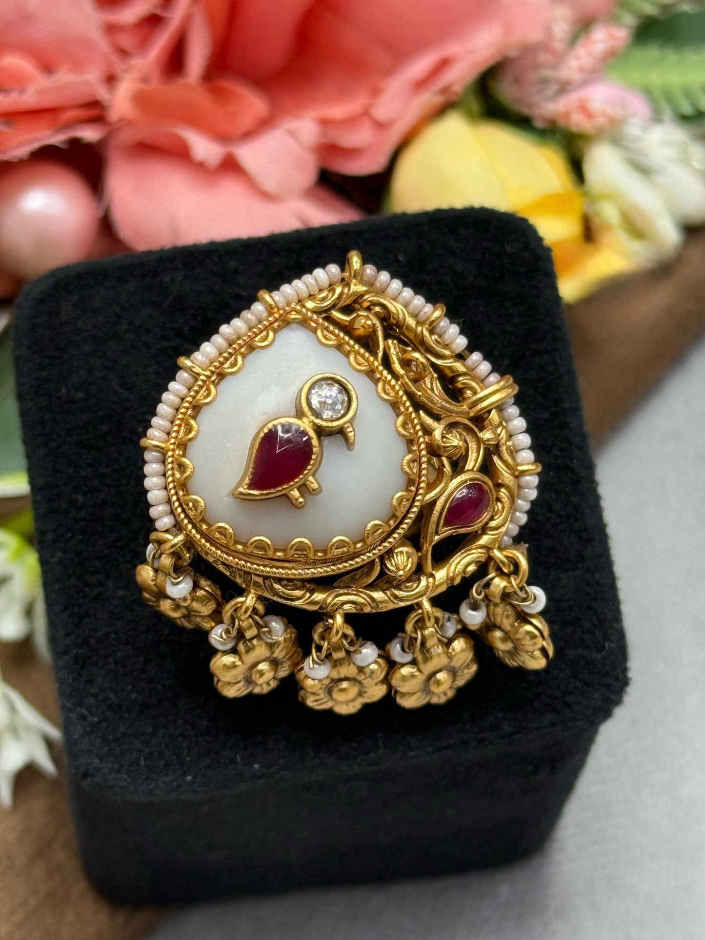 MOP Rajwadi Ring for woman