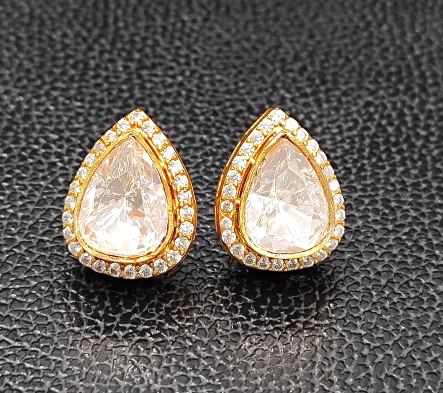 Charming Uncut Polki Studs for woman