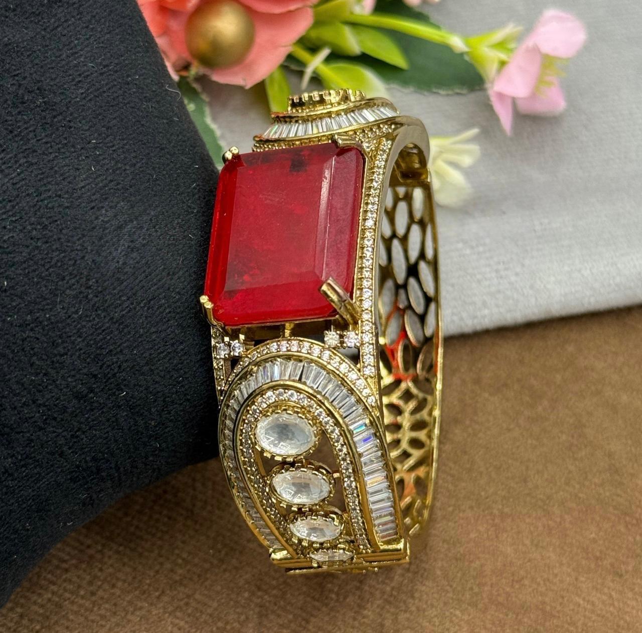 Square With Mossanite Bracelet for woman