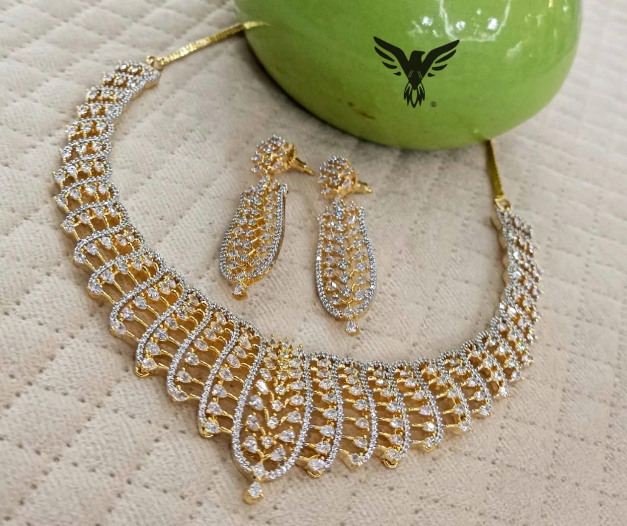 Narza Real Look Alike Necklace Gold Plated