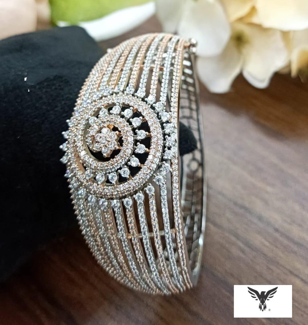 Noor Beautiful Diamond Bracelet in Rose gold For Women