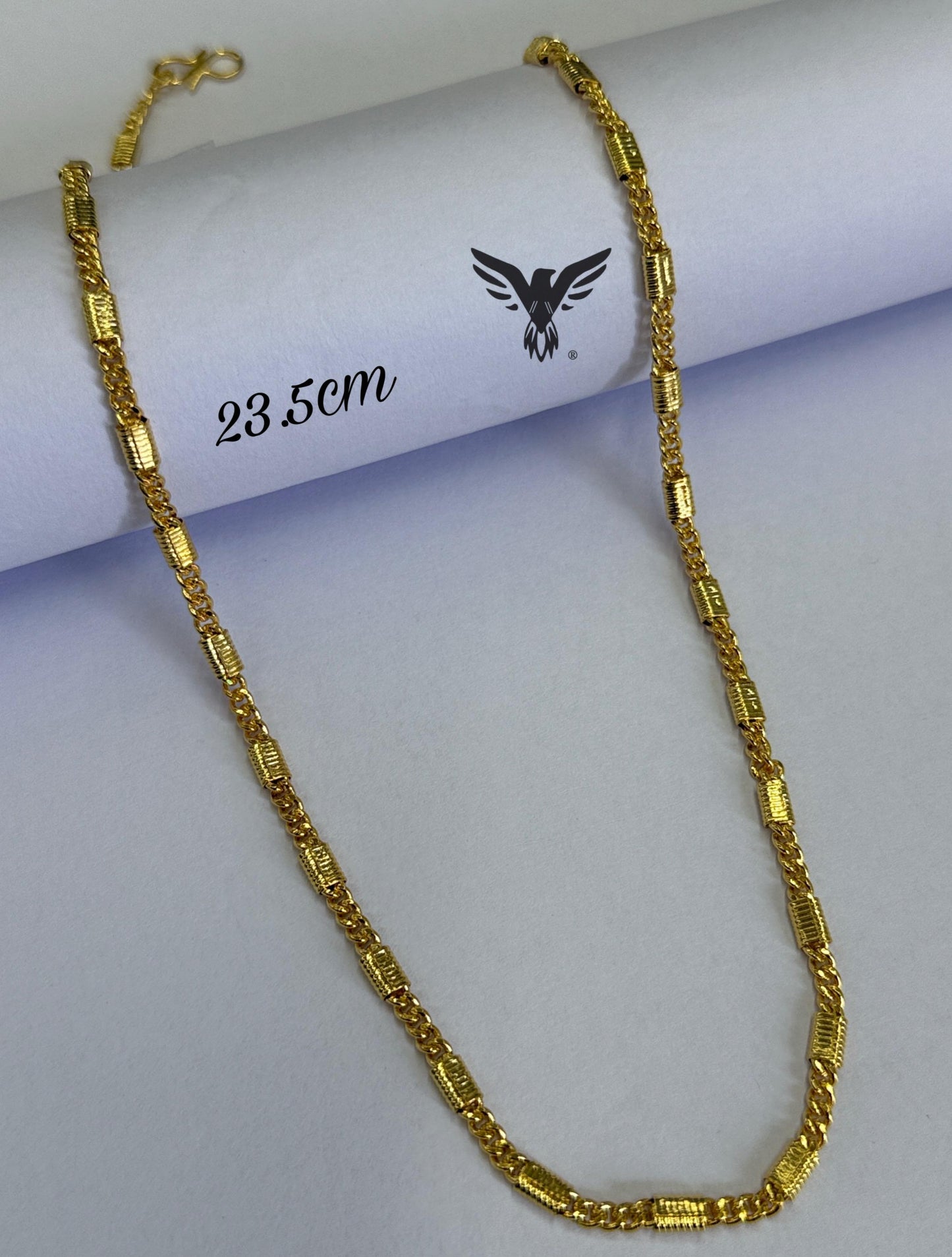 Brass gold plated chain Daily wear use For Women And girls