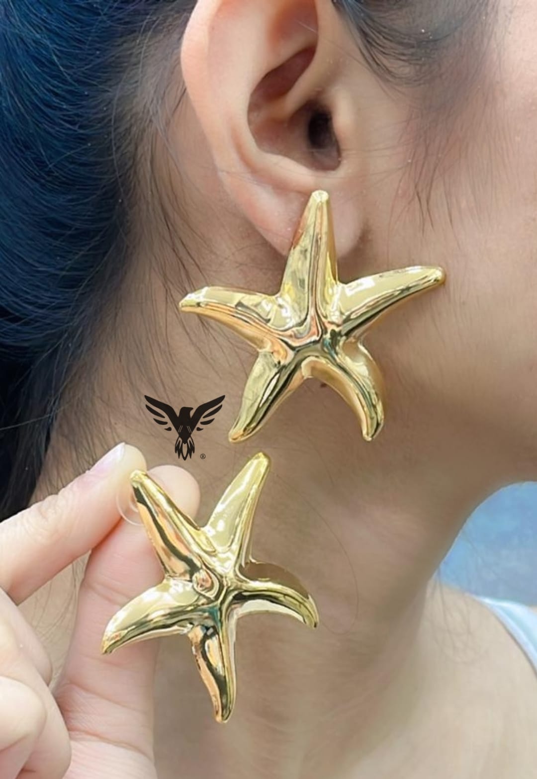 STARFISH STUDS EARRINGS FOR WOMEN