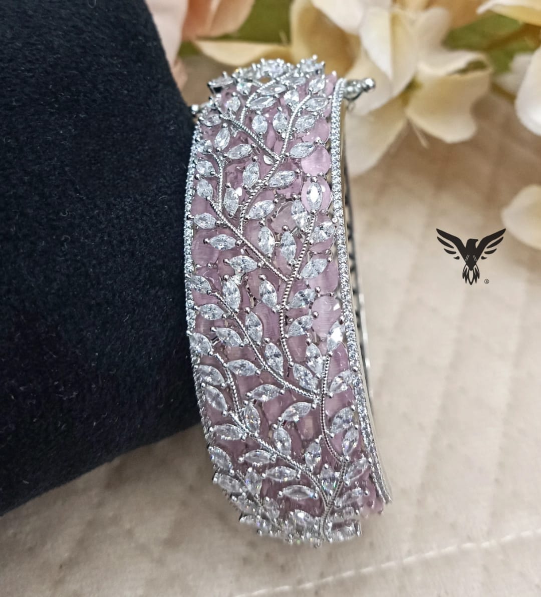MINT PINK COLOUR UNIQUE BRACELET FOR WOMEN