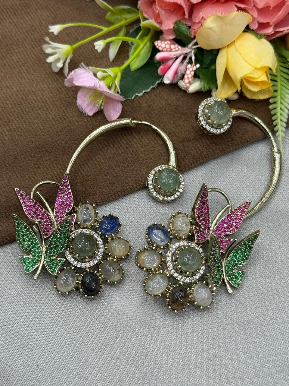 EARCUFF SABYA WITH EARRING FOR WOMEN