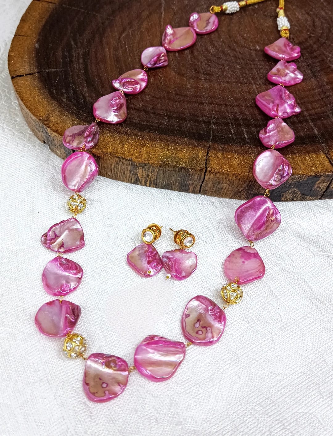 PINK DUZY STONE MALA