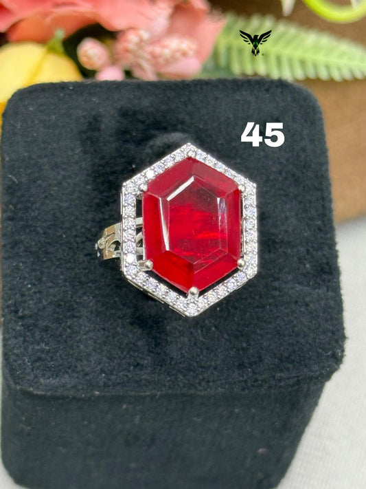 RED DIAMOND BEAUTIFUL RING