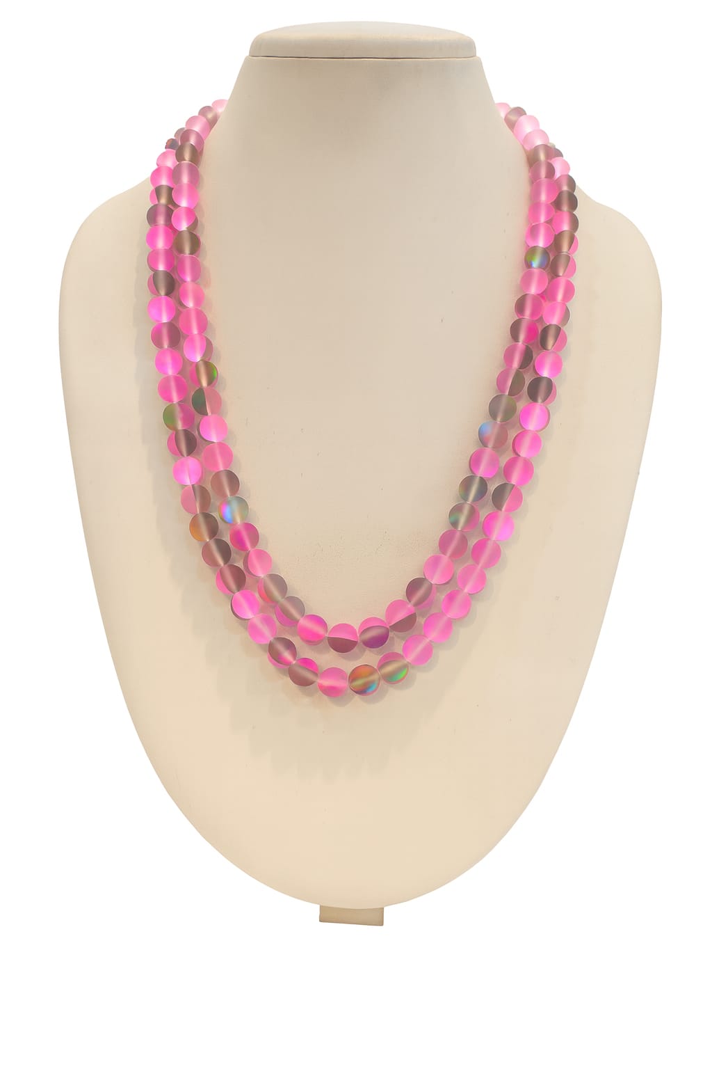 MULTI COLOUR DOUBLE LAYER MISTICK ONYX BEADS MALA