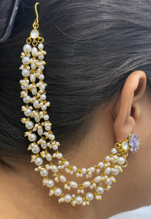 Gold Plated Pearl Kanchain