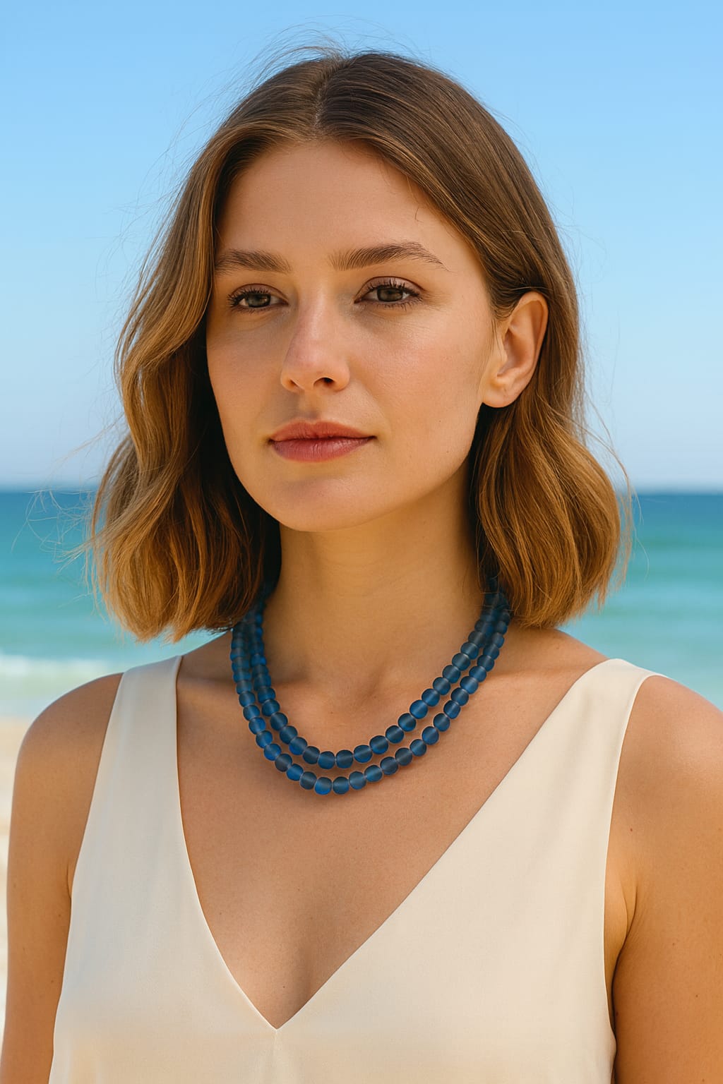 MISTICK ONYX BEADS DOUBLE LAYER MALA
