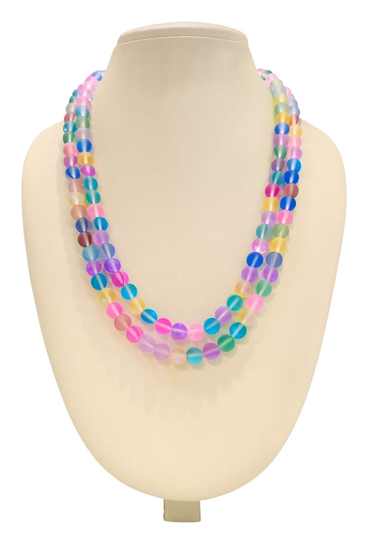 MULTI COLOUR DOUBLE LAYER MALA