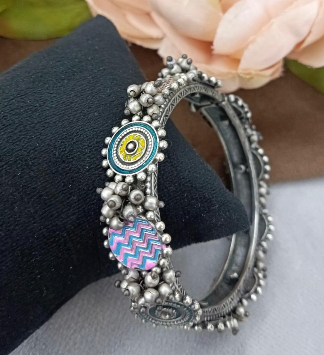 Afghani Multi Color Kada