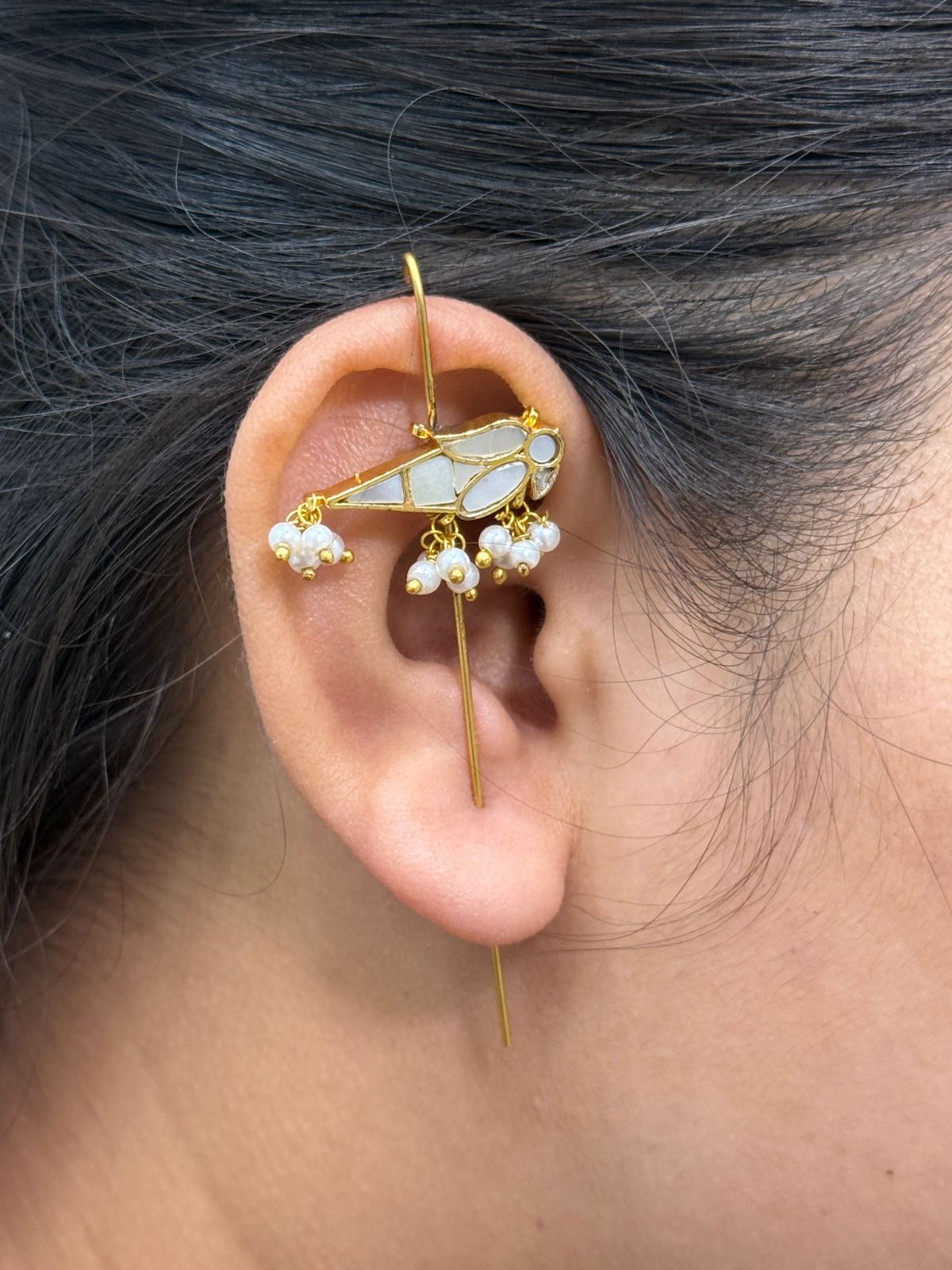 Sparrow MOP Earcuff