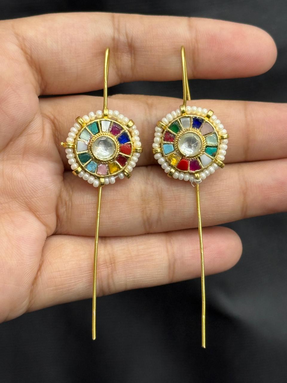 Multi Color Round Earcuff