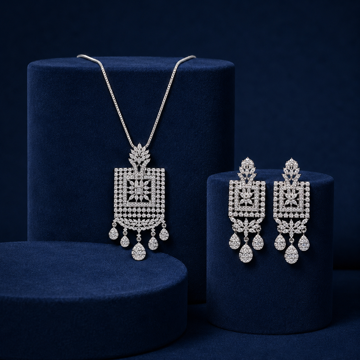 Cz Pendent Set