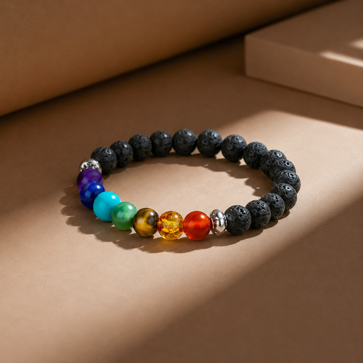 Lawa With Seven Chakara Bracelet
