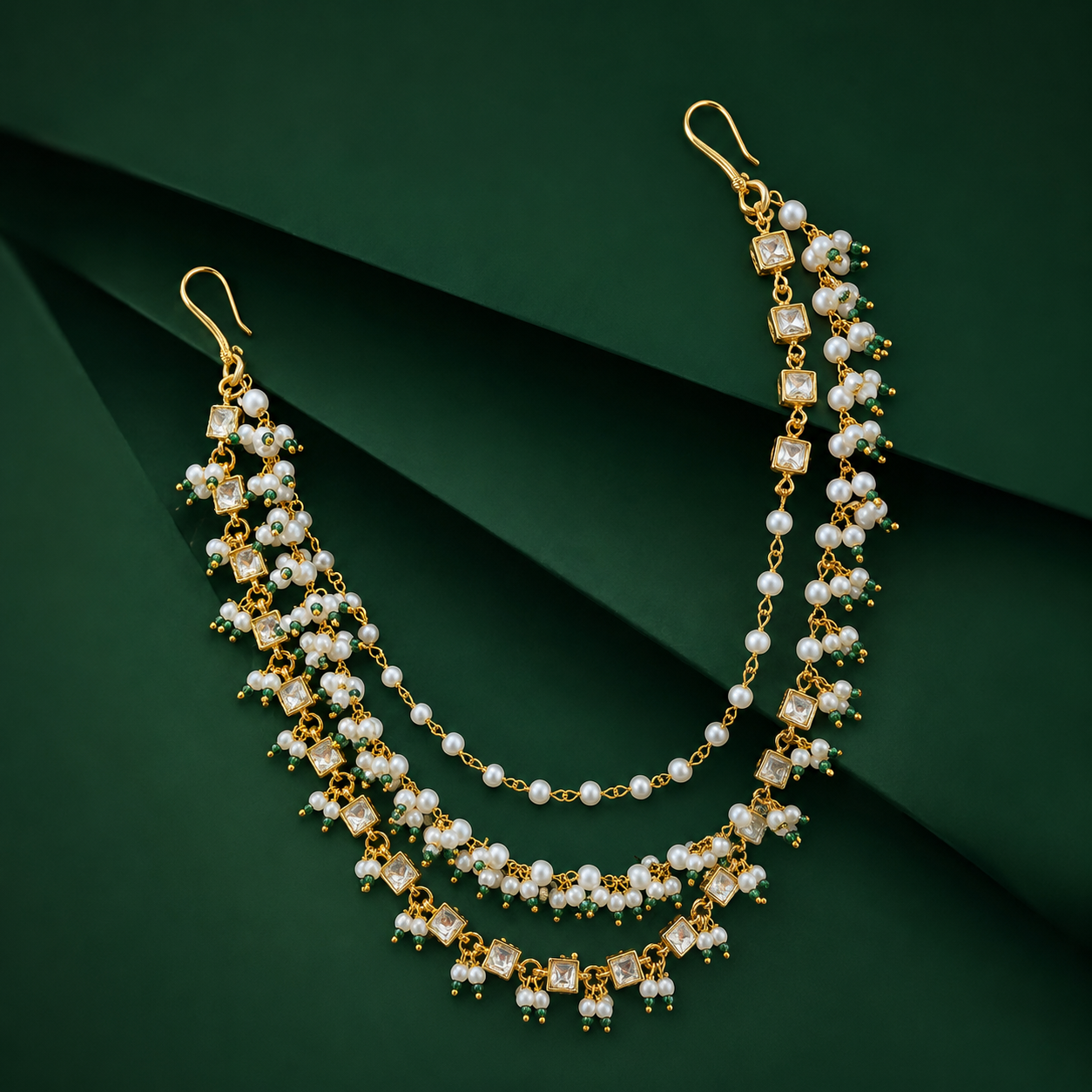 Traditional Pearl Kanchain