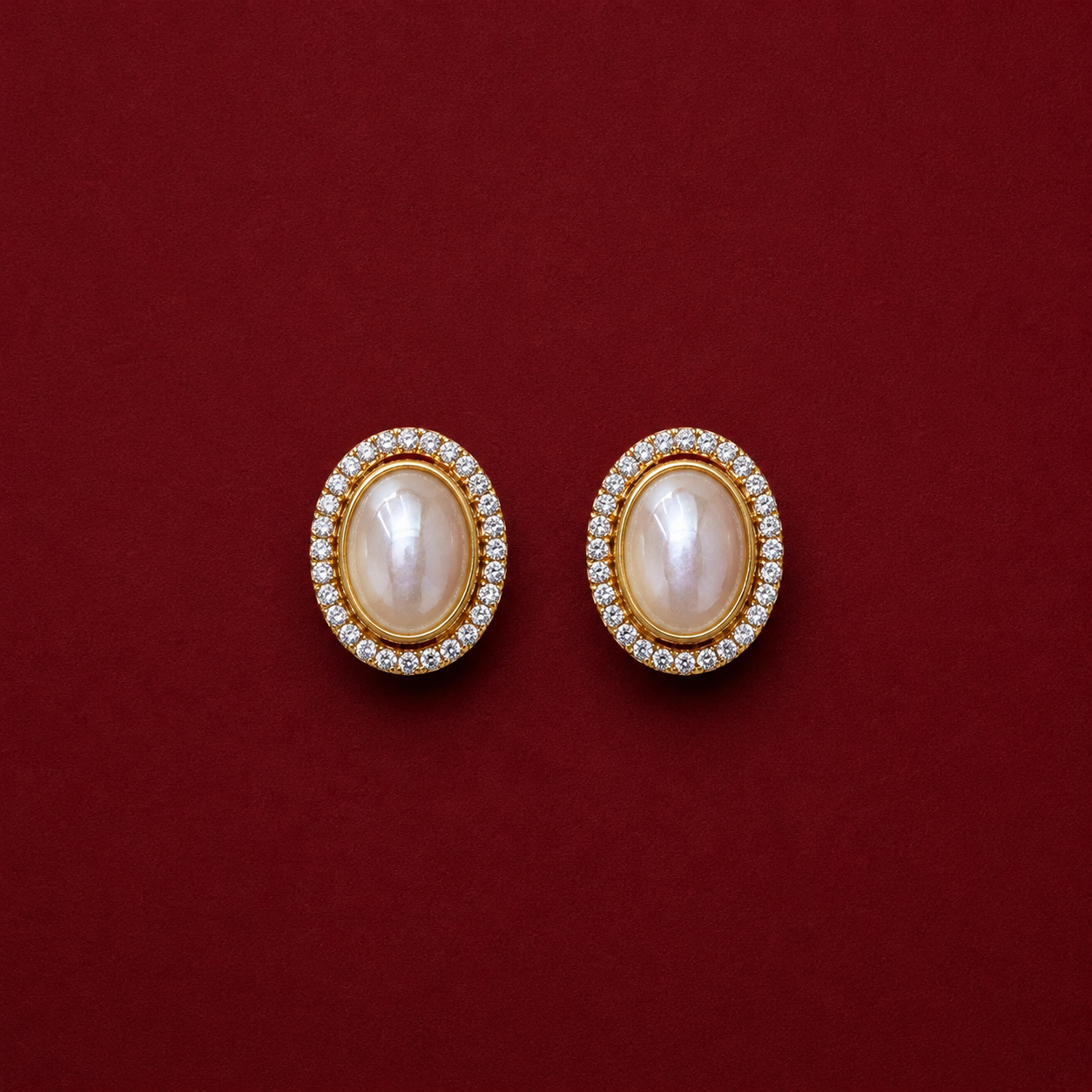 Pearl Gold Pendent Set