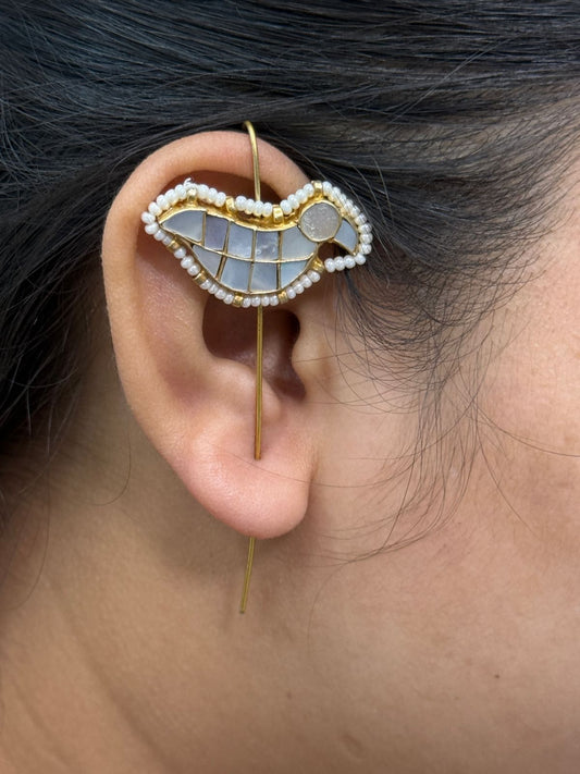 Bird MOP Earcuff