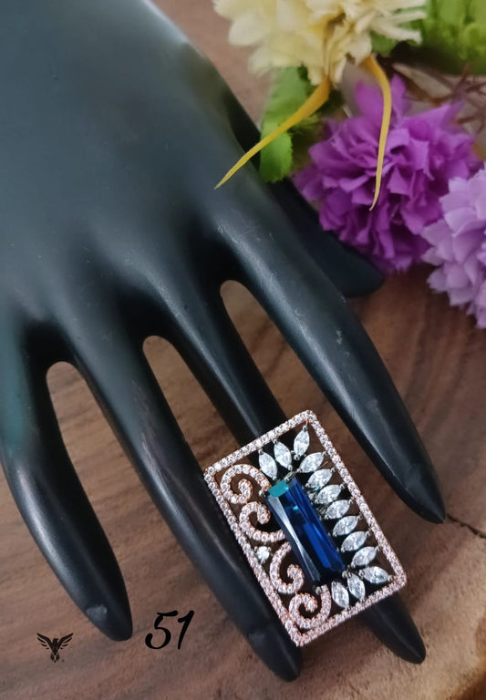 BLUE DIAMOND RING