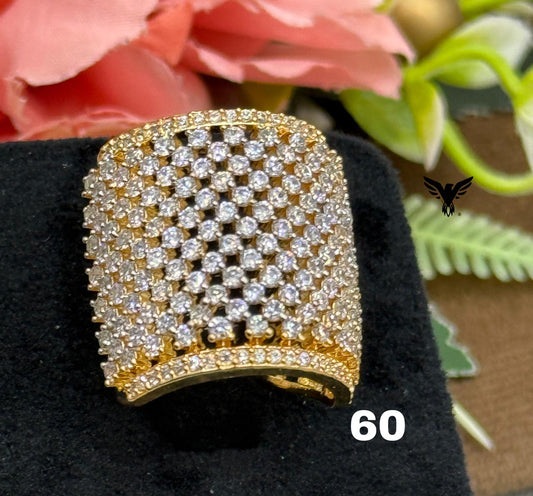 BROAD BAND  GOLDEN POLISH RING