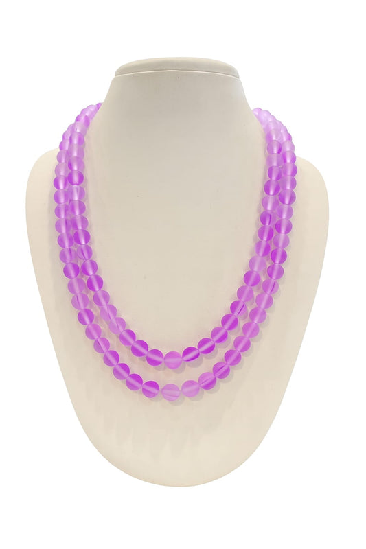 DOUBLE LAYER MISTICK ONYX BEADS MALA FOR WOMEN
