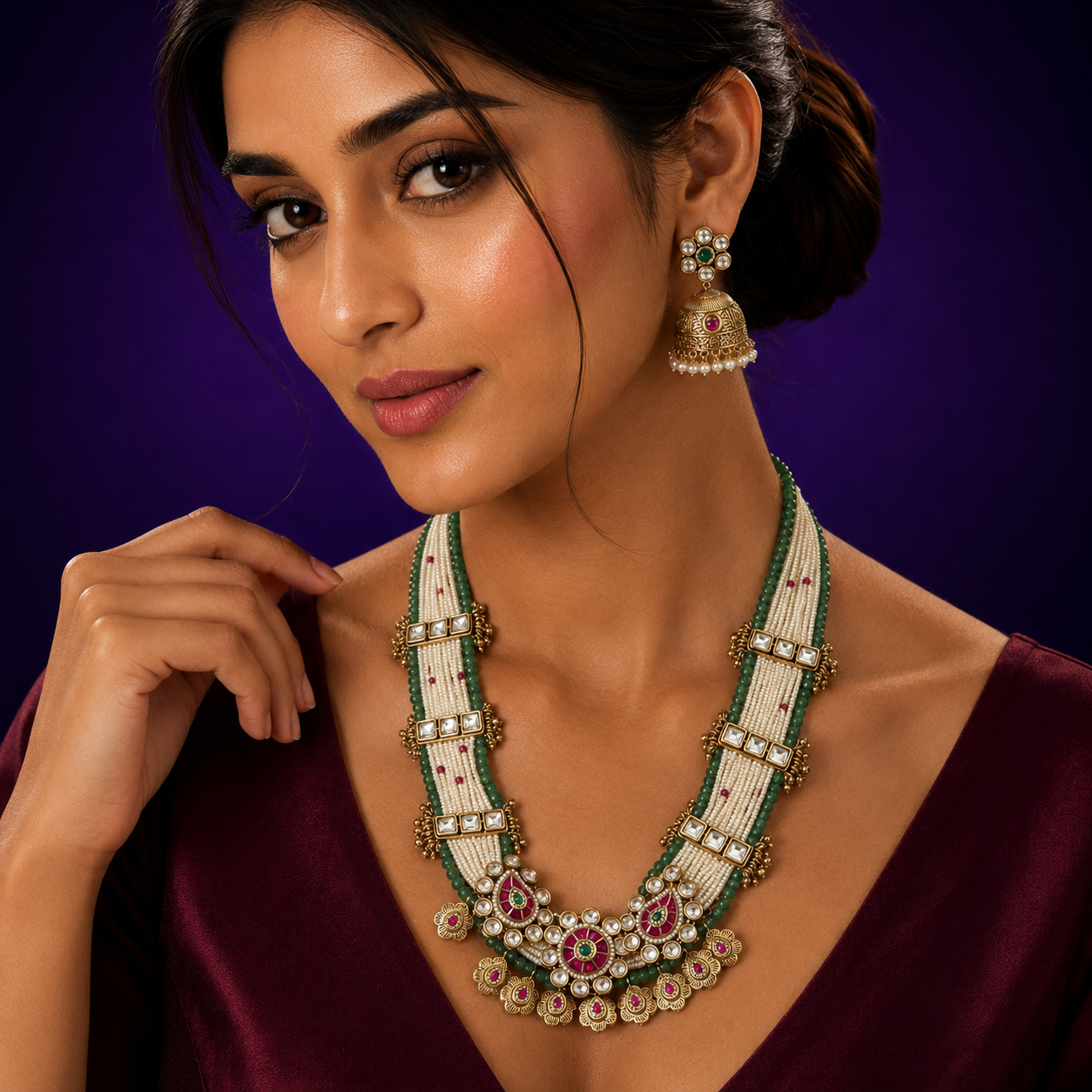 Gold Plated Heritage Necklace set