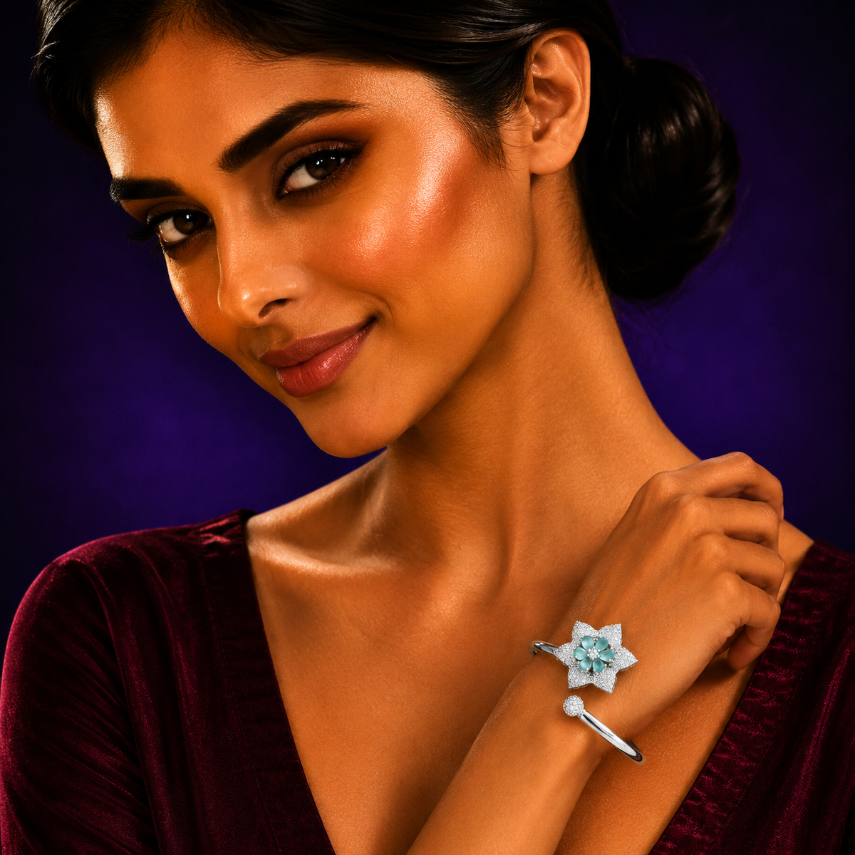FLOWER SHAPE BRACELET