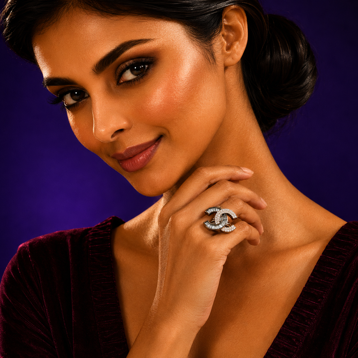 CLASSY AD STONE RING