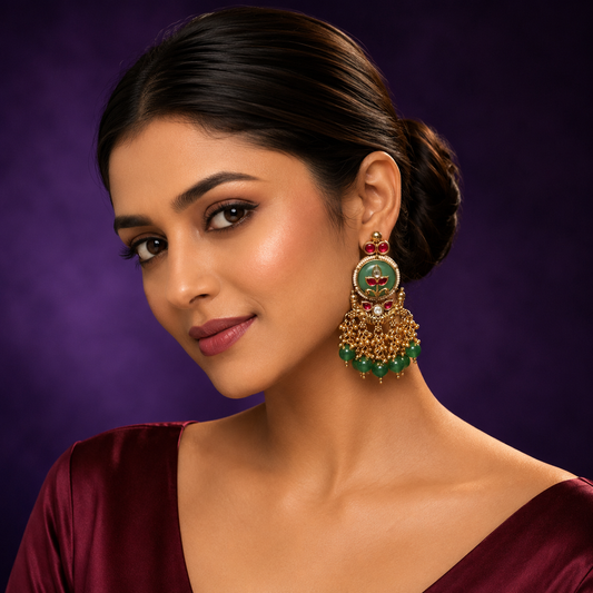 Elegant Heritage Traditional Earring for woman