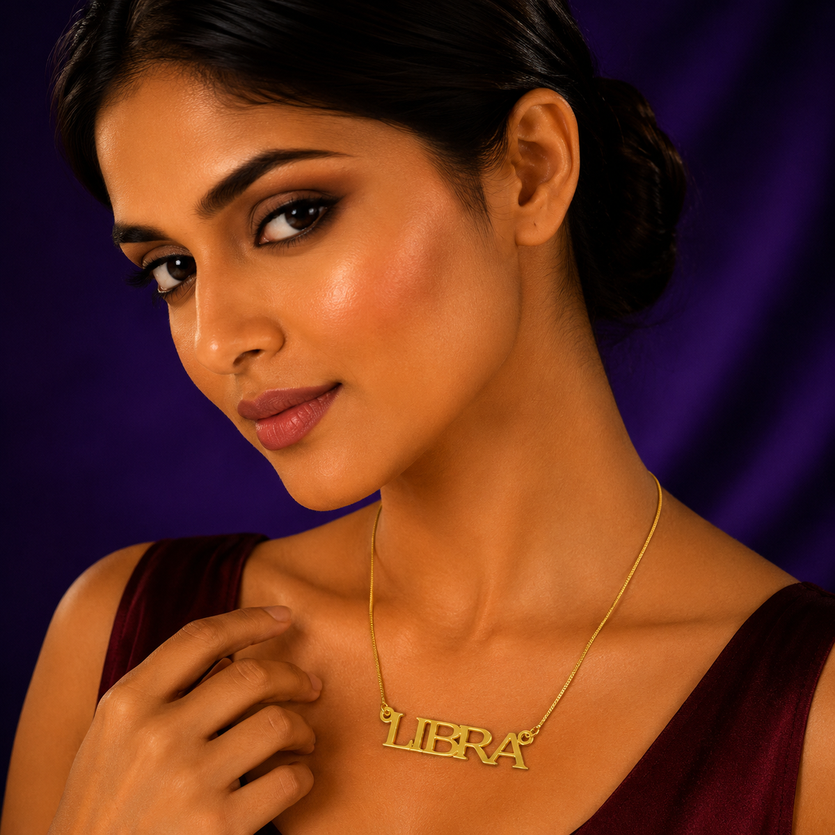 LIBRA PENDENT SET GIFT FOR WOMEN AND GIRLS