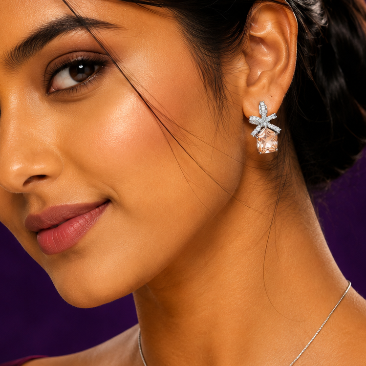 Champagne Sparkle Gift Inspired Earrings