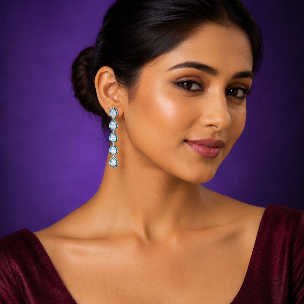 Alia Bhatt Inspired Cz Earrings