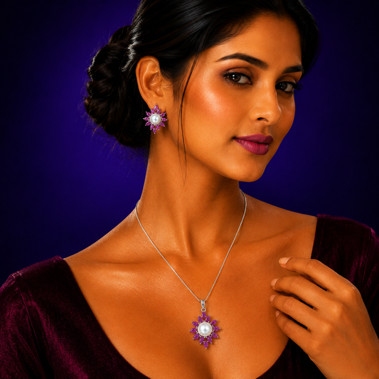 Ruby Pendant for women
