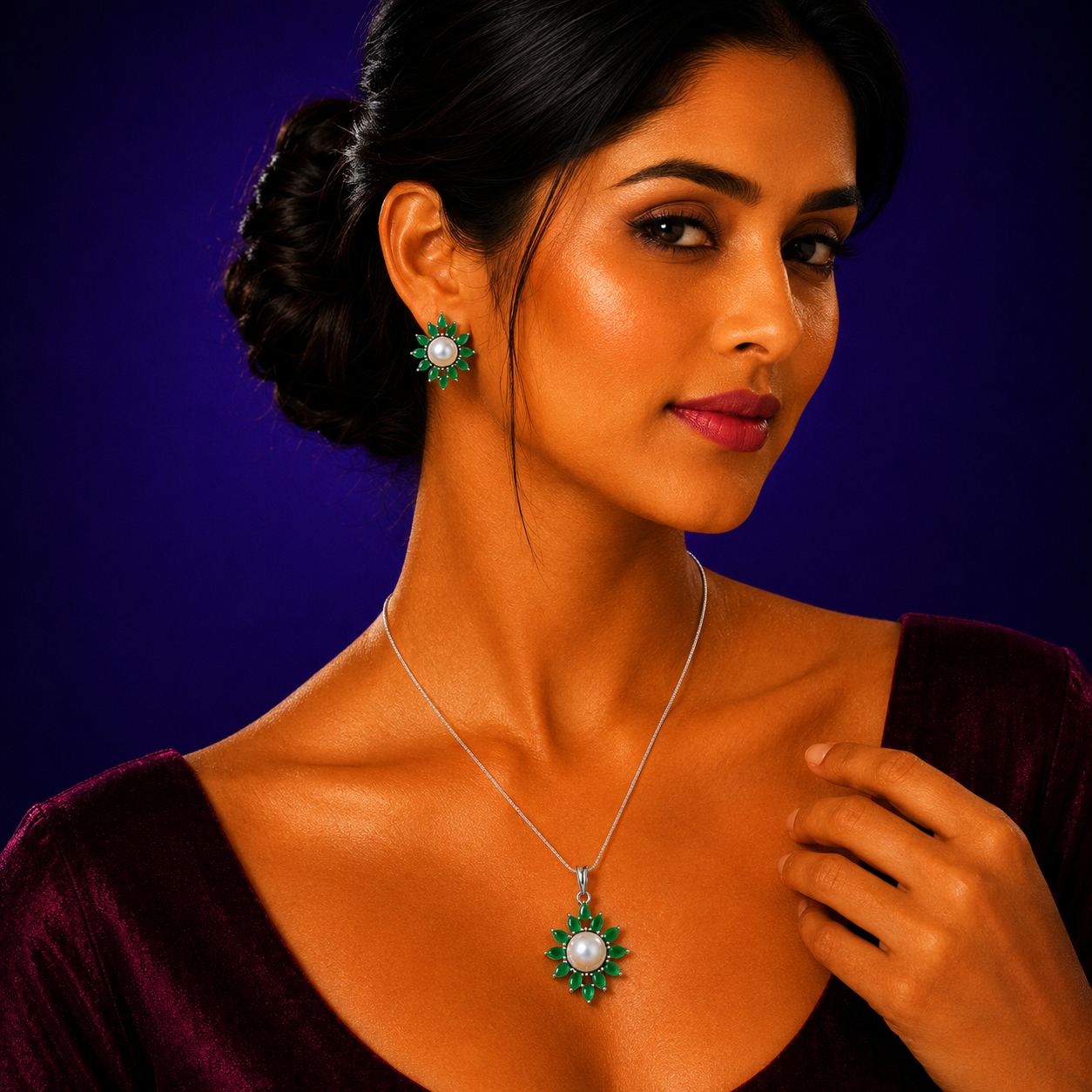 Green Pendant for women