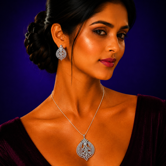 Cz Pendent Set