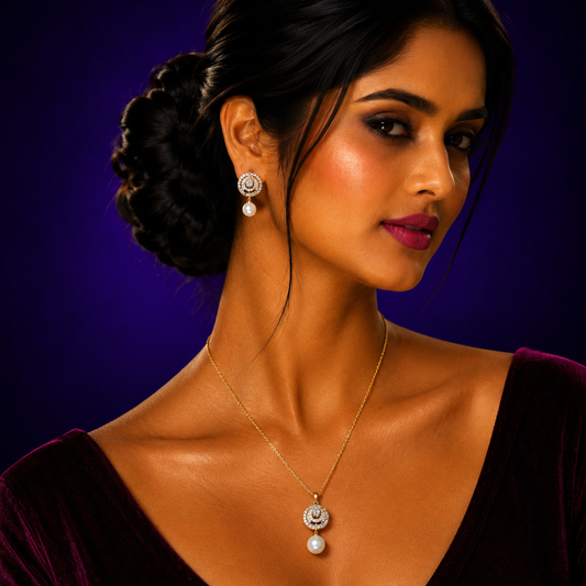 Pearl Pendant Set