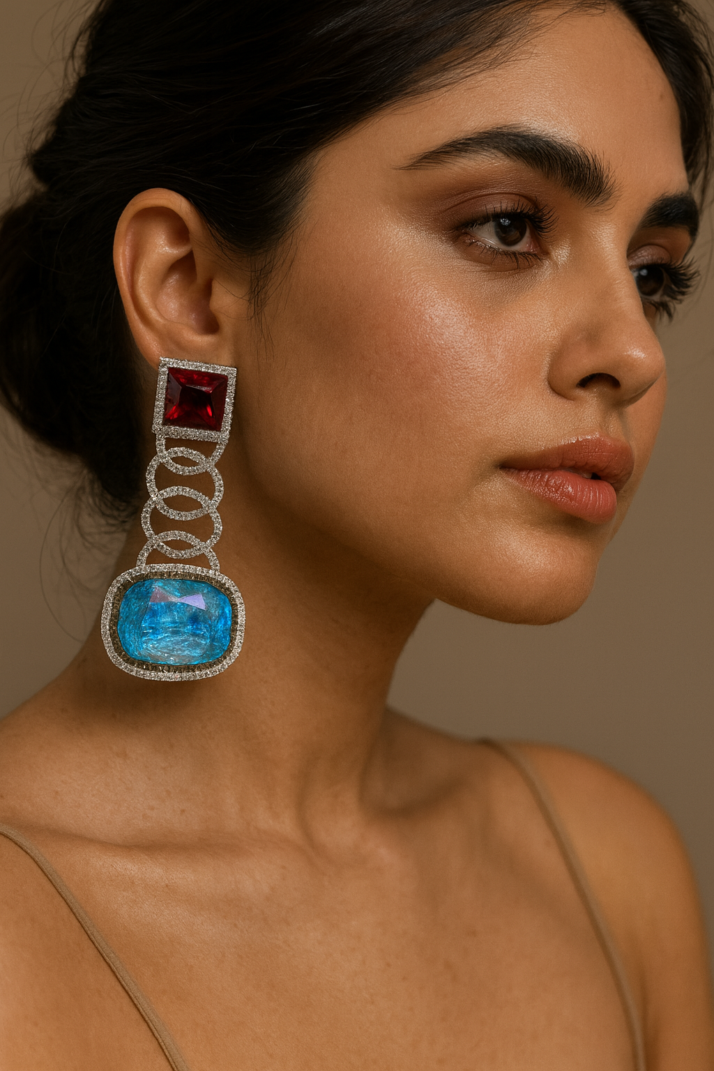 Designer Swarovski Crystal Earrings for Women