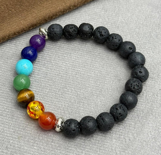Lawa With Seven Chakara Bracelet
