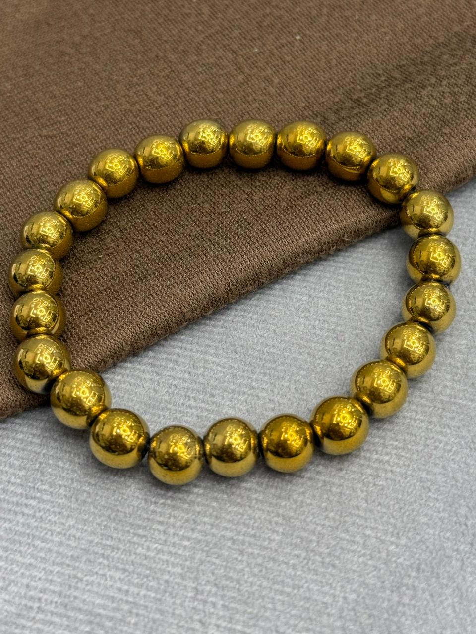 Pyrite Golden Bracelet