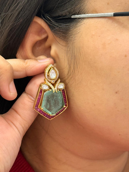 Bugget Setting With Doublet Stone In Multi For Women