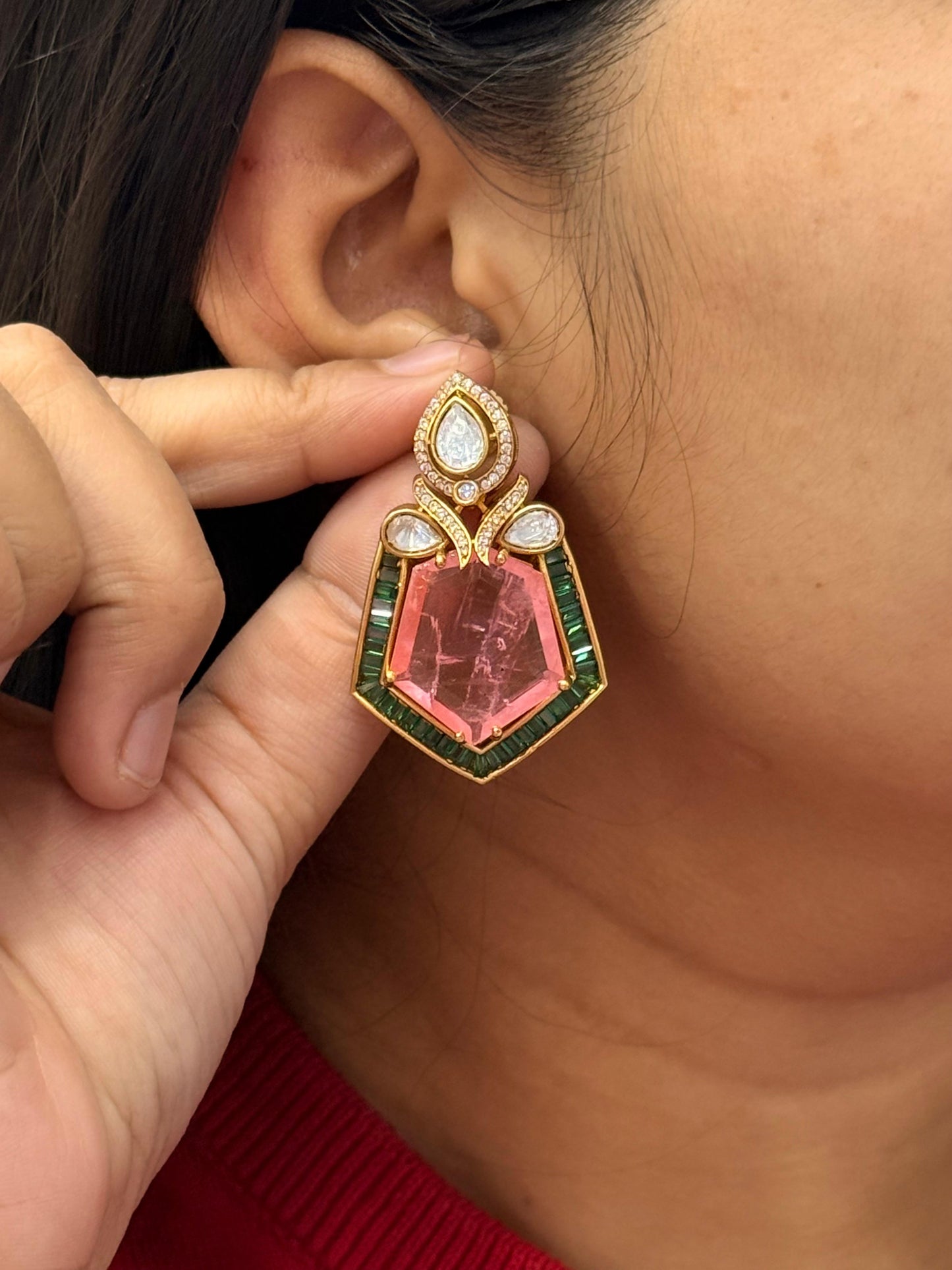 Bugget Setting With Doublet Stone In Multi For Women