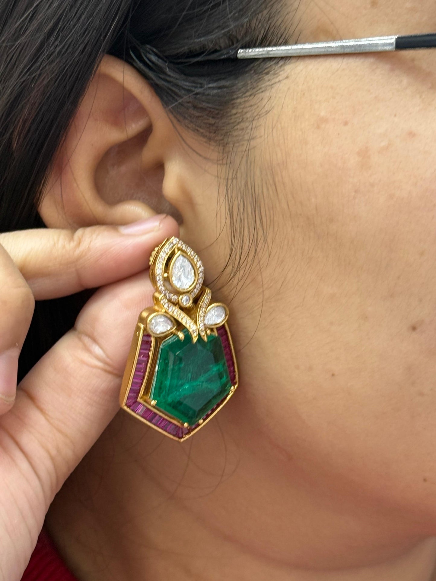 Bugget Setting With Doublet Stone In Multi For Women